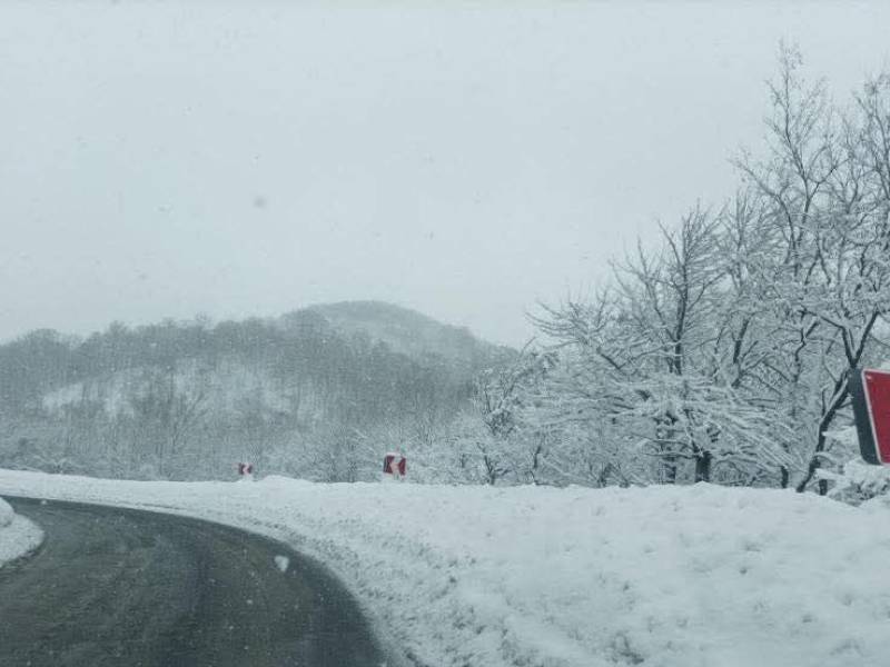 დიდთოვლობის გამო, შიდასახელმწიფოებრივი მნიშვნელობის ქუთაისი (წყალტუბოს...